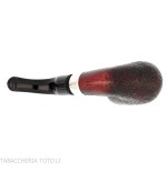 Peterson Pub pipe Sandblasted Oom Paul P-lip - Pipe