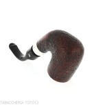 Peterson Pub pipe Sandblasted Oom Paul P-lip - Pipe