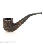 Peterson Aran 01 Bent Pot Rusticated Fishtail - Pipe Pour le Tabac - Racine naturelle
