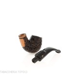 Peterson Aran 230 Bent Billiard Rusticated Fishtail-Peterson