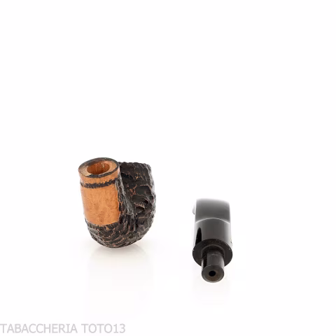 Peterson Aran 230 Bent Billiard Rusticated Fishtail-Peterson
