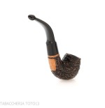 Peterson Aran 230 Bent Billiard Rusticated Fishtail-Peterson