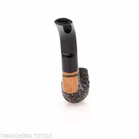Peterson Aran 230 Bent Billiard Rusticated Fishtail-Peterson