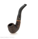 Peterson Aran 230 Bent Billiard Rusticated Fishtail-Peterson