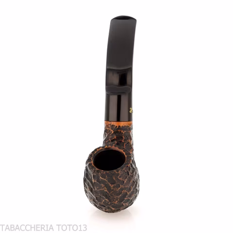 Peterson Aran 230 Bent Billiard Rusticated Fishtail-Peterson