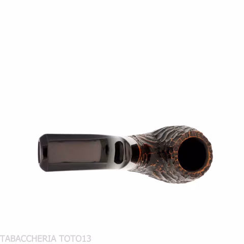 Peterson Aran 230 Bent Billiard Rusticated Fishtail-Peterson