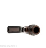 Peterson Aran 230 Bent Billiard Rusticated Fishtail-Peterson