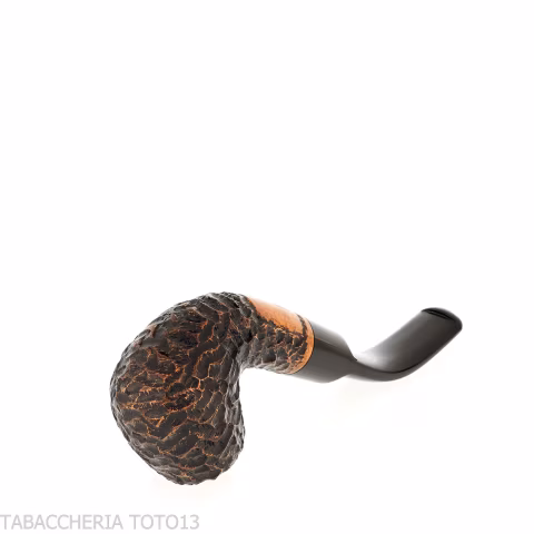 Peterson Aran 230 Bent Billiard Rusticated Fishtail-Peterson