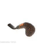 Peterson Aran 230 Bent Billiard Rusticated Fishtail-Peterson