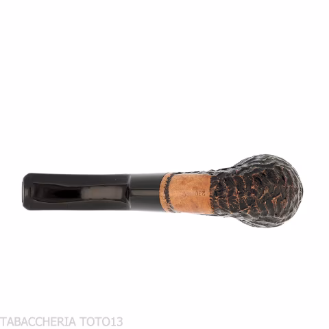 Peterson Aran 230 Bent Billiard Rusticated Fishtail-Peterson