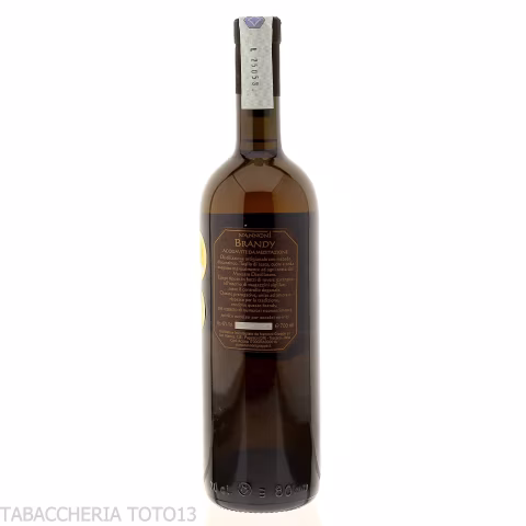 Nannoni brandy Riserva oro dei Carati Vol.42% Cl.70 - Destilliert