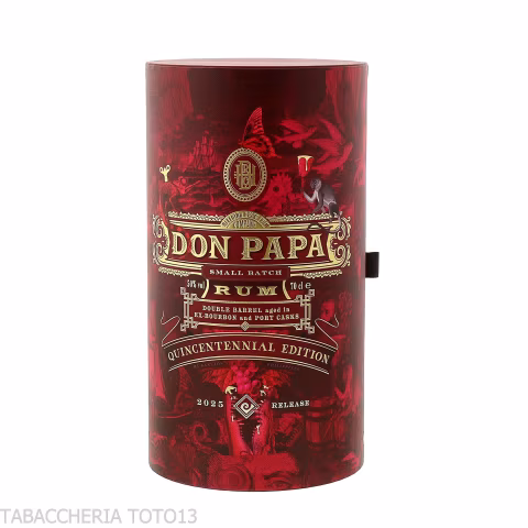 Don Papa Quincentennial edition Port Cask Vol.50% Cl.70 - Spiritueux - Mélasse