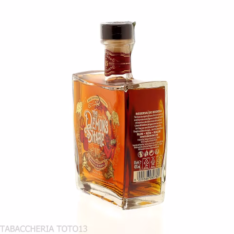 The Demon's Share 15 yo Rum Panama Vol.43% Cl.70-Rhum