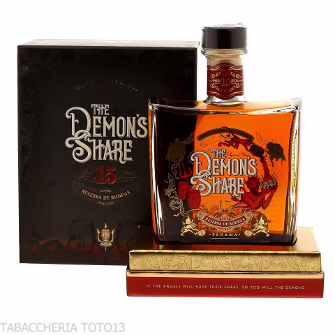 The Demon's Share 15 yo Rum Panama Vol.43% Cl.70-Rhum