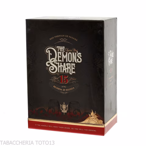 The Demon's Share 15 yo Rum Panama Vol.43% Cl.70-Rhum