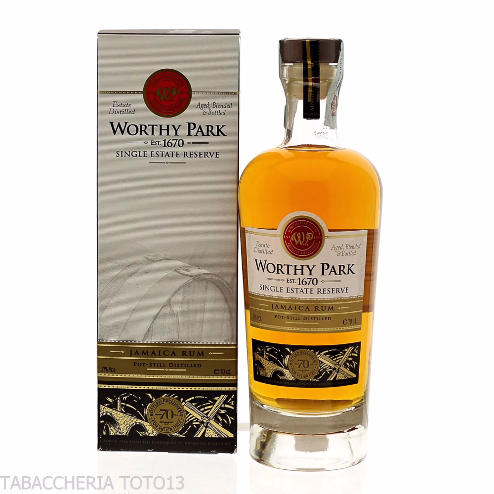 Worthy Park single estate reserve 70th Velier Vol.57% Cl.70 - Distillati