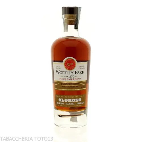 Worthy Park single estate Oloroso cask Vol.55% Cl.70 - Distillati