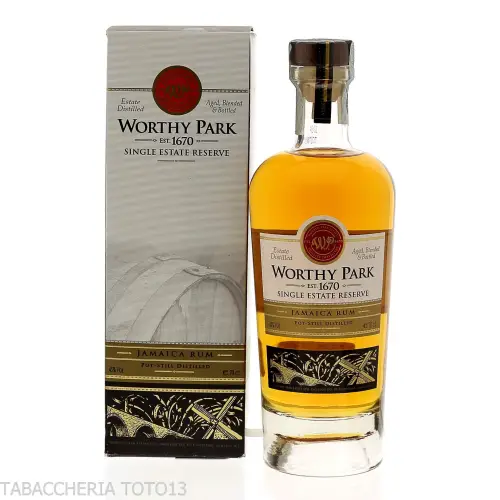 Worthy Park single estate reserve Vol.45% Cl.70 - Spiritueux - Mélasse