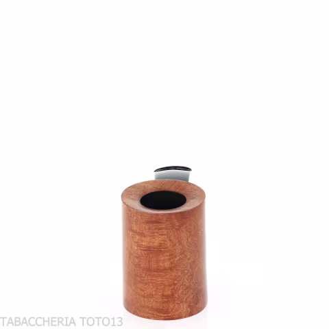 Brass whiskey forma cherrywood in radica naturale - Pipe