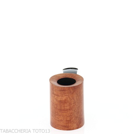Pipe Brass Whiskey forme Cherrywood en bruyère naturelle - Pipe Pour le Tabac - Racine naturelle