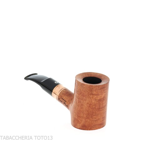Pipa Brass Whiskey en forma de Cherrywood en brezo natural - Pipas de Tabaco