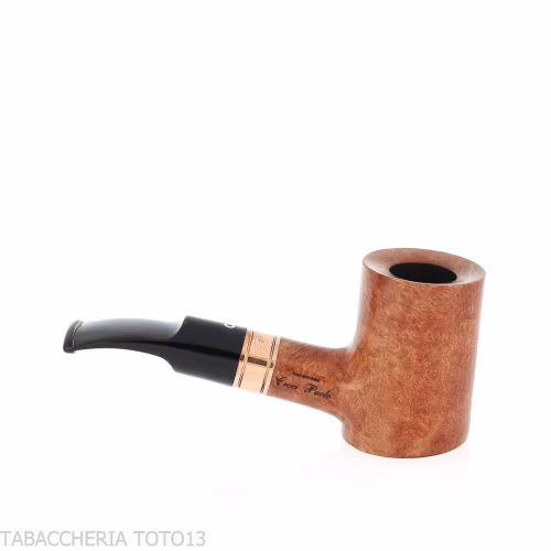 Pipe Brass Whiskey forme Cherrywood en bruyère naturelle-Talamona