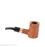 Pipa Brass Whiskey en forma de Cherrywood en brezo natural - Pipas de Tabaco