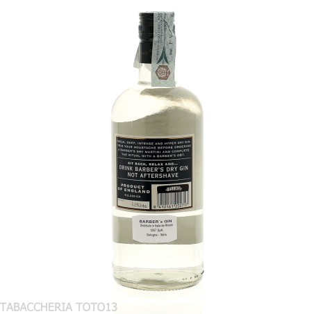 Barber's Gin London dry Vol.40% Cl.70-Gin