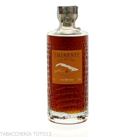 Eminente 10 yo ron de Cuba gran Reserva Vol.43,5% Cl.70 - Destilliert