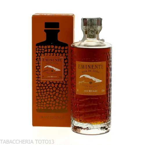Eminente 10 yo ron de Cuba gran Reserva Vol.43,5% Cl.70 - Distillati
