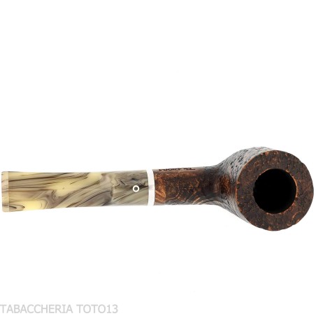 Revolution Mammuth Straight Billiard-Shaped Sandblasted Briar Pipe-Talamona