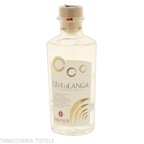 Sibona Uve di Langa distillate Vol.40% Cl.50-Grappe