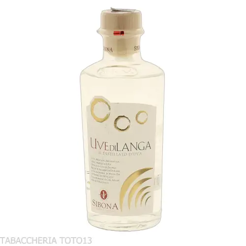 Sibona Uve di Langa distillate Vol.40% Cl.50-Grappe