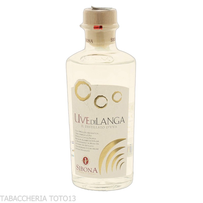 Sibona Uve di Langa distillate Vol.40% Cl.50-Grappe