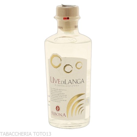 Sibona Uve di Langa distillate Vol.40% Cl.50-Grappe
