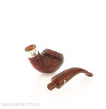 Peterson Irish Harp 999 bent rhodesian sandblasted fishtail-Peterson