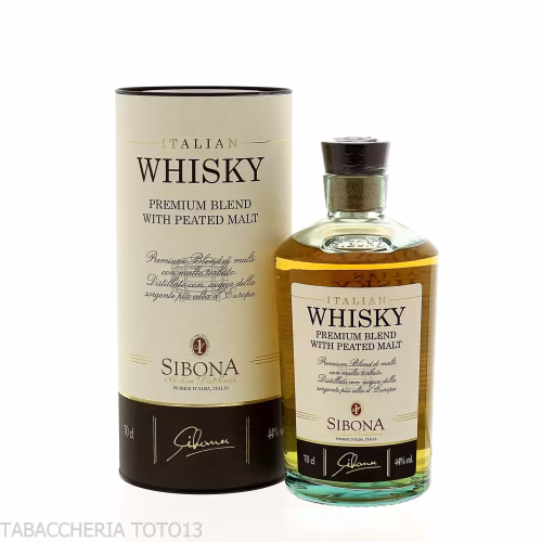 Sibona Italian peated whisky Vol.44% Cl.70-Whisky