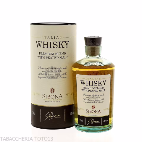 Sibona Italian peated whisky Vol.44% Cl.70-Whisky