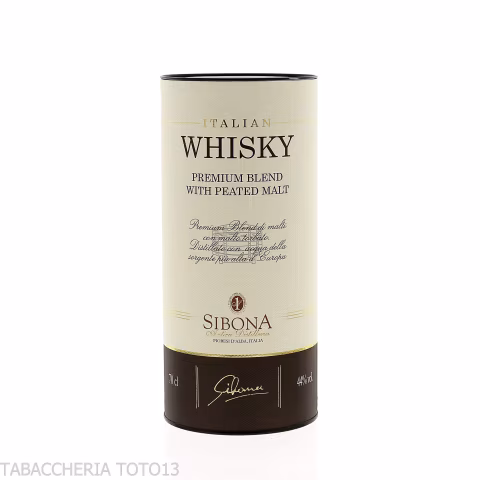 Sibona Italian peated whisky Vol.44% Cl.70-Whisky
