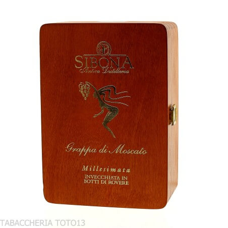 Sibona Grappa Moscato Vintage Reserva Especial Vol.44% Cl.70-Grappe