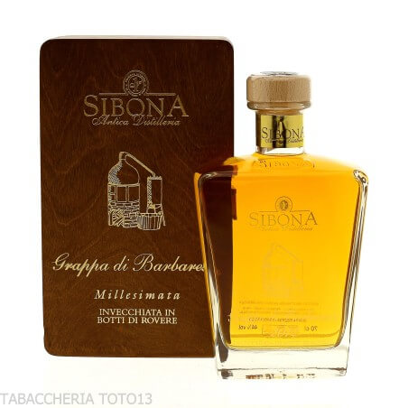 Grappa Barbaresco Vintage Réserve Spéciale Sibona Vol.44% Cl.70-Grappe