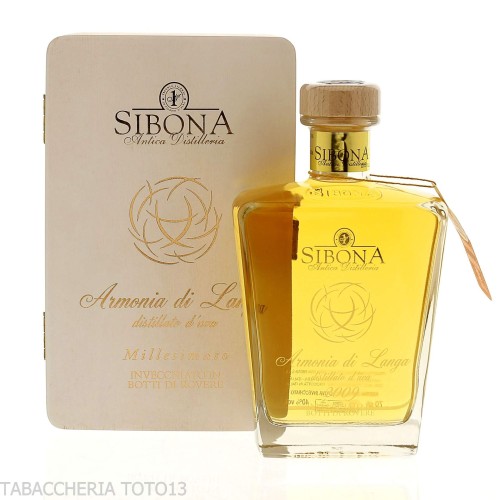 Sibona Armonia di Langa, Distillat de Raisin Millésimé Vol.40% Cl.70-Grappe