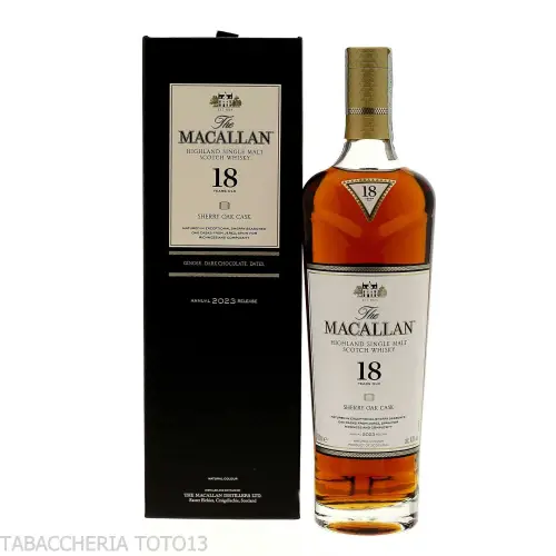 Macallan 18 Y.O. Sherry Oak Cask Vol.43% Cl.70 - Spiritueux - Malt