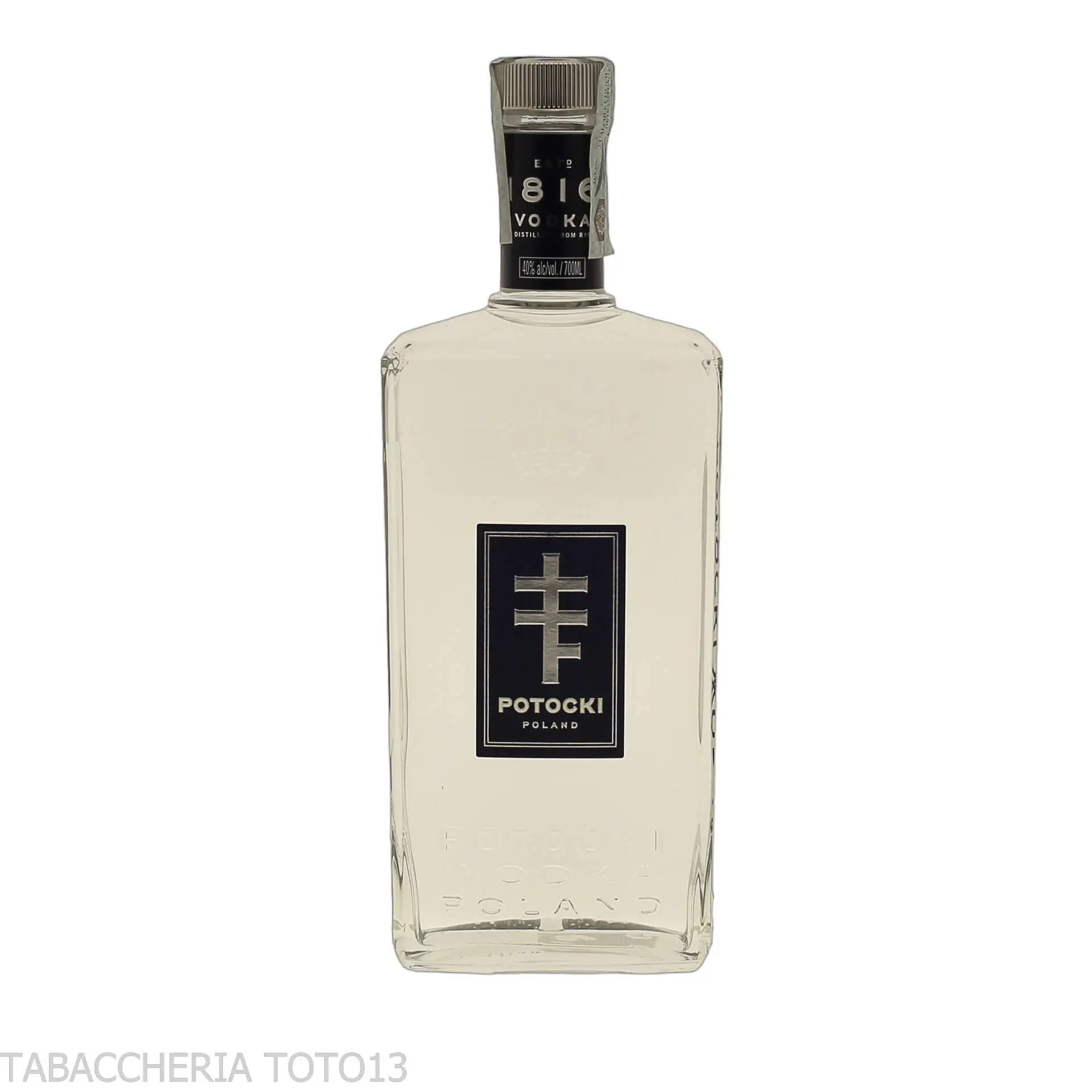 Potocki vodka Polonia Vol.40% Cl.70 - Spirits - Rye Potocki vodka Polonia Vol.40% Cl.70 - Spirits - Rye