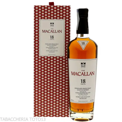 Macallan 18 Y.O. Double Cask Vol.43% Cl.70 - Spiritueux