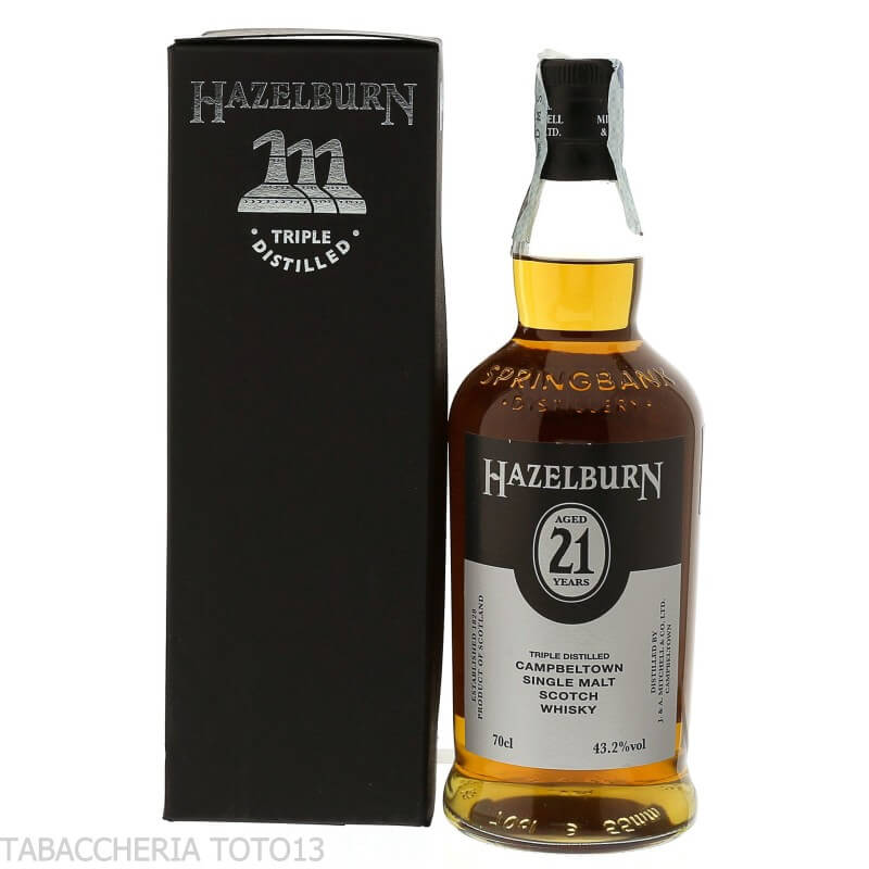 Hazelburn 21 Y.O. limited edition Vol.43,2% Cl.70 - Spiritueux - Malt