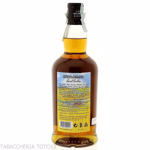 Springbank local barley 8 Y.O. Single Malt Vol.58,1% Cl.70 - Distillati