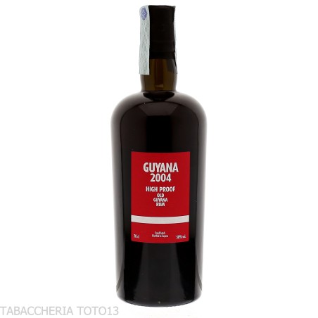 Guyana 2004 old rum high proof Vol.50% Cl.70-Rum