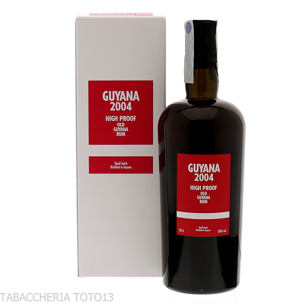 Guyana 2004 old rum high proof Vol.50% Cl.70-Rum
