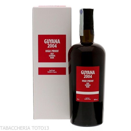 Guyana 2004 old rum high proof Vol.50% Cl.70-Rum